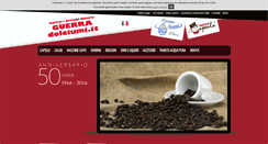 Desktop Screenshot of guerradolciumi.it